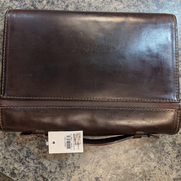 Fossil Mens Vintage VA Port Tech Messenger Bag - Picture 3 of 10